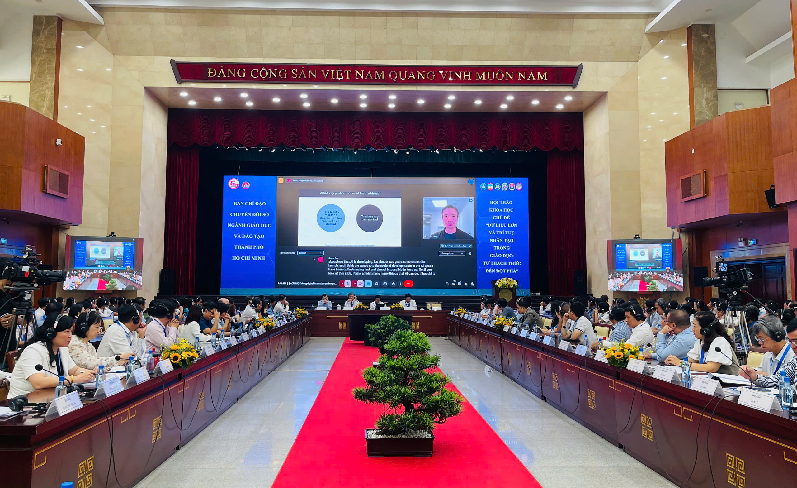 Thúc đẩy việc ứng dụng công nghệ AI trong giáo dục