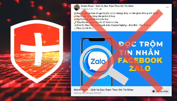 Tỉnh táo trước các dịch vụ đọc trộm tin nhắn