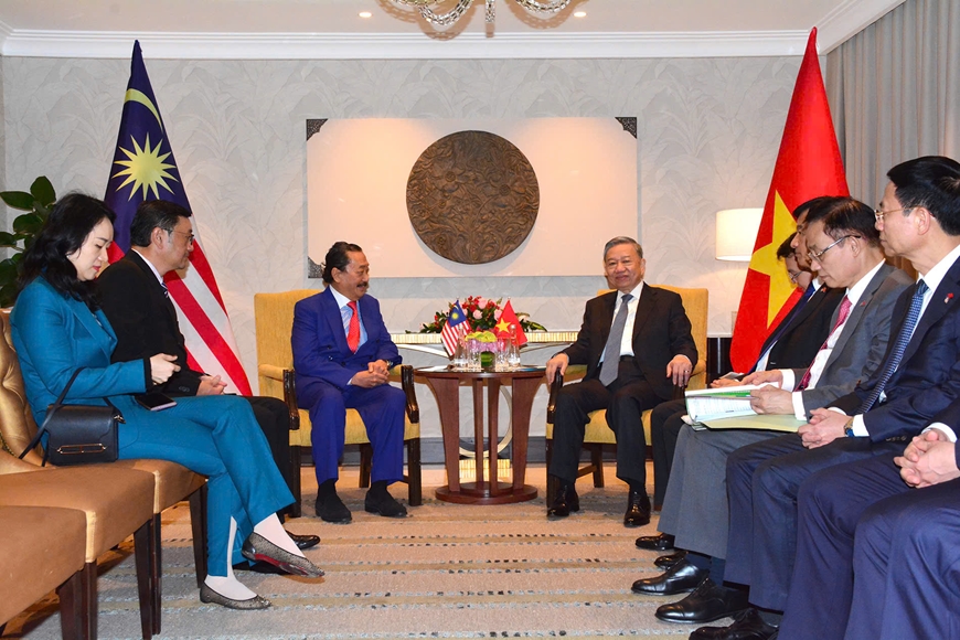 Tổng Bí thư Tô Lâm tiếp lãnh đạo một số tập đoàn của Malaysia