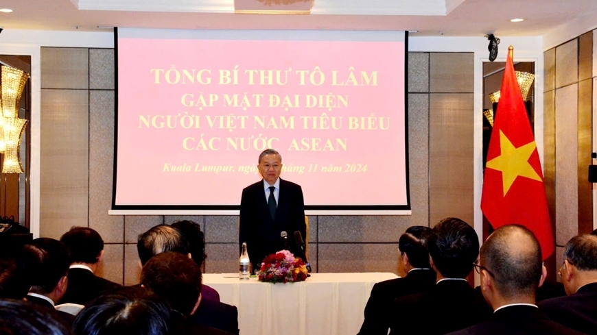 Tổng Bí thư Tô Lâm gặp đại diện kiều bào tiêu biểu tại các nước ASEAN