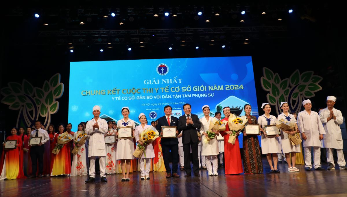 Bình Phước đoạt giải Nhất cuộc thi “Y tế cơ sở giỏi” năm 2024