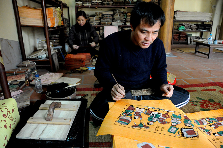 Tranh dân gian Việt Hồn xưa, sắc mới