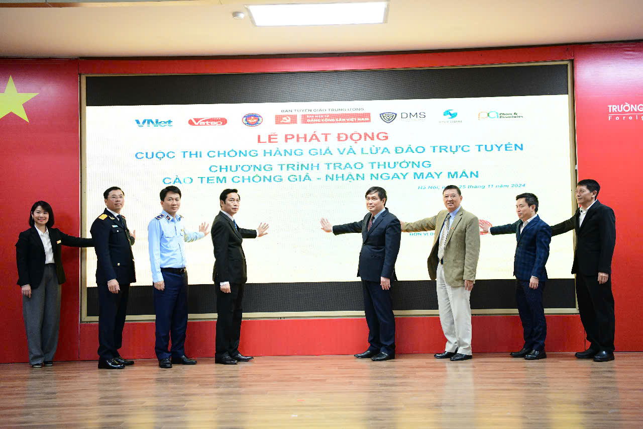 Phát động Cuộc thi Chống hàng giả và lừa đảo trực tuyến