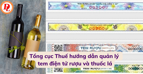 Cơ quan thuế tăng cường kiểm tra và quản lý tem điện tử trên rượu, thuốc lá