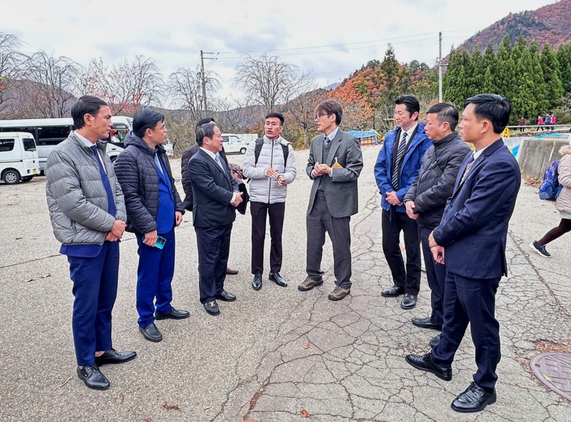 Khảo sát, hợp tác phát triển các dự án du lịch giữa tỉnh Lai Châu và tỉnh Gifu Nhật Bản