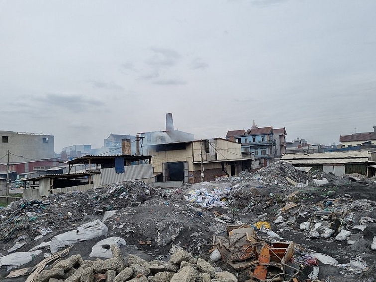 Bắc Ninh Cụm công nghiệp làng nghề Mẫn Xá cơ bản dừng hoạt động