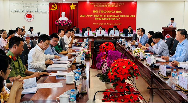 Quản lý phát triển xã hội ở Đồng bằng sông Cửu Long trong bối cảnh hiện nay