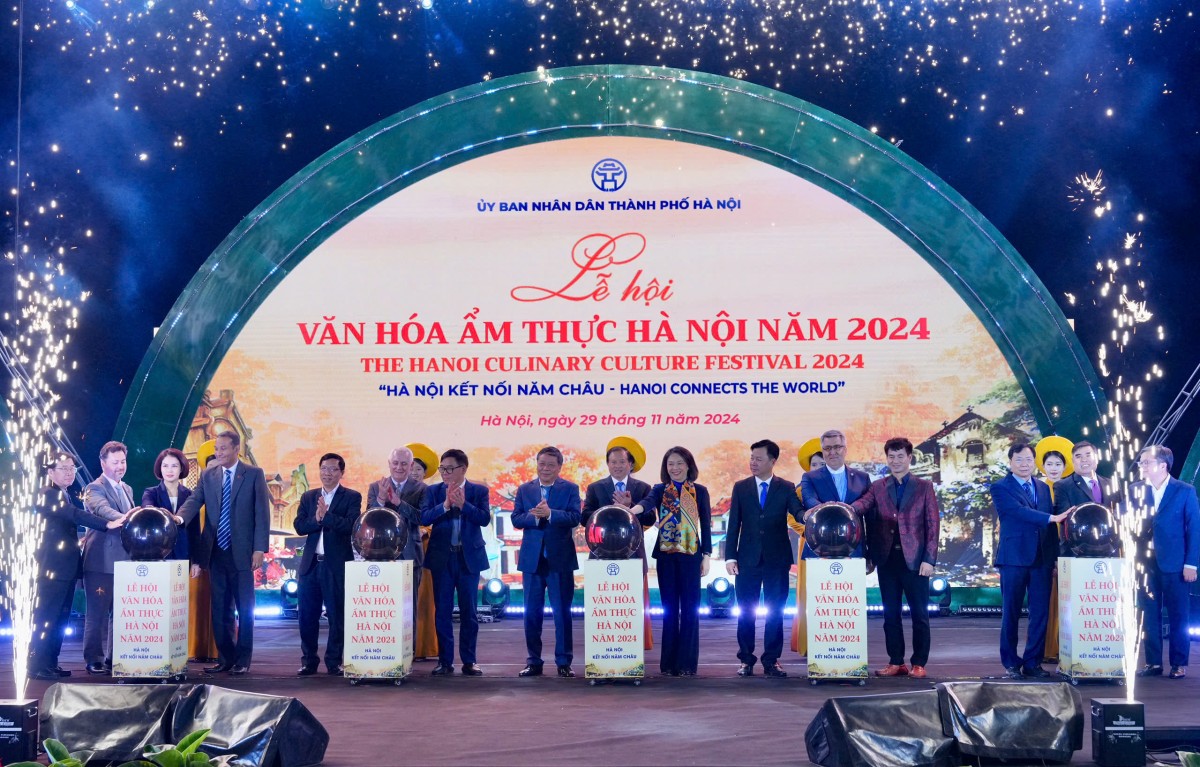 Khai mạc Lễ hội văn hóa ẩm thực Hà Nội năm 2024