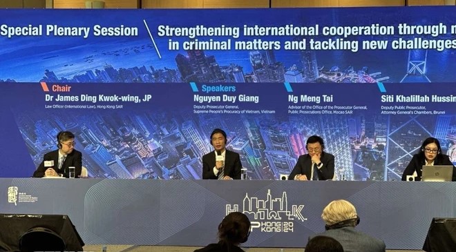 Việt Nam tham dự Hội nghị Hiệp hội Công tố viên quốc tế tại Hong Kong