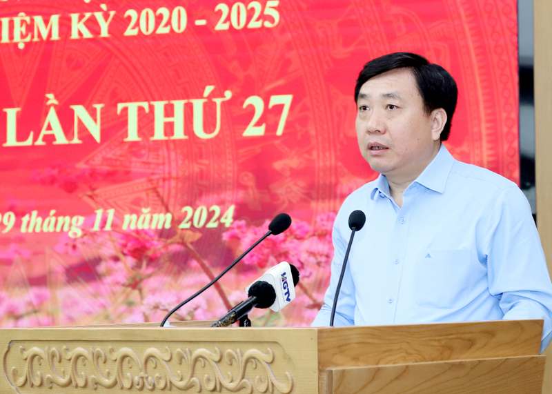 Thực hiện thắng lợi Nghị quyết Đại hội Đảng bộ tỉnh là mục tiêu cao nhất trong năm 2025