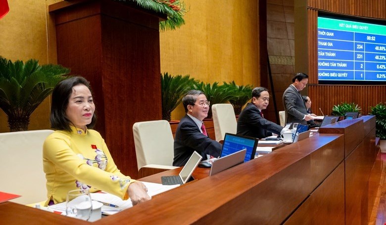 Quốc hội thông qua Nghị quyết về tổ chức chính quyền đô thị tại thành phố Hải Phòng