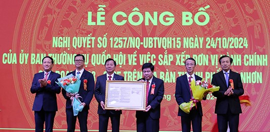 Triển khai sắp xếp hiệu quả đơn vị hành chính cấp xã trên địa bàn thành phố Quy Nhơn, Bình Định