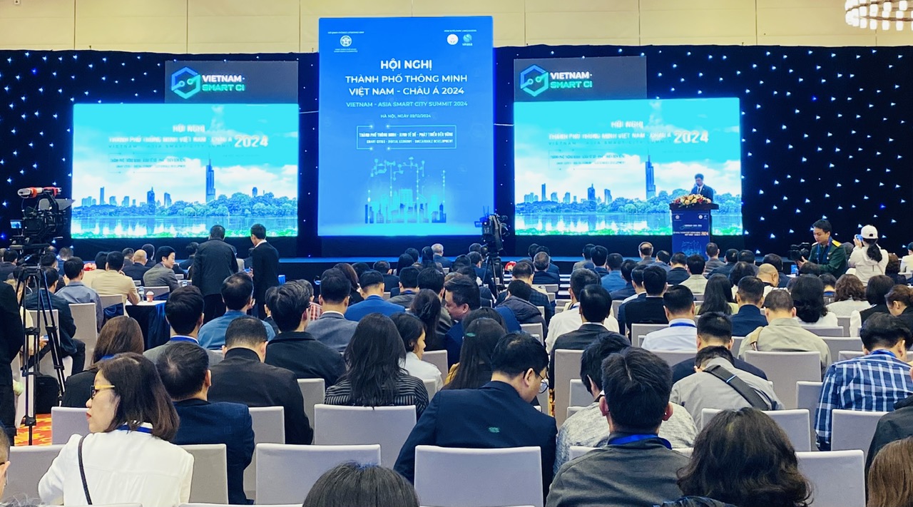 Khai mạc Hội nghị Thành phố thông minh Việt Nam - châu Á 2024