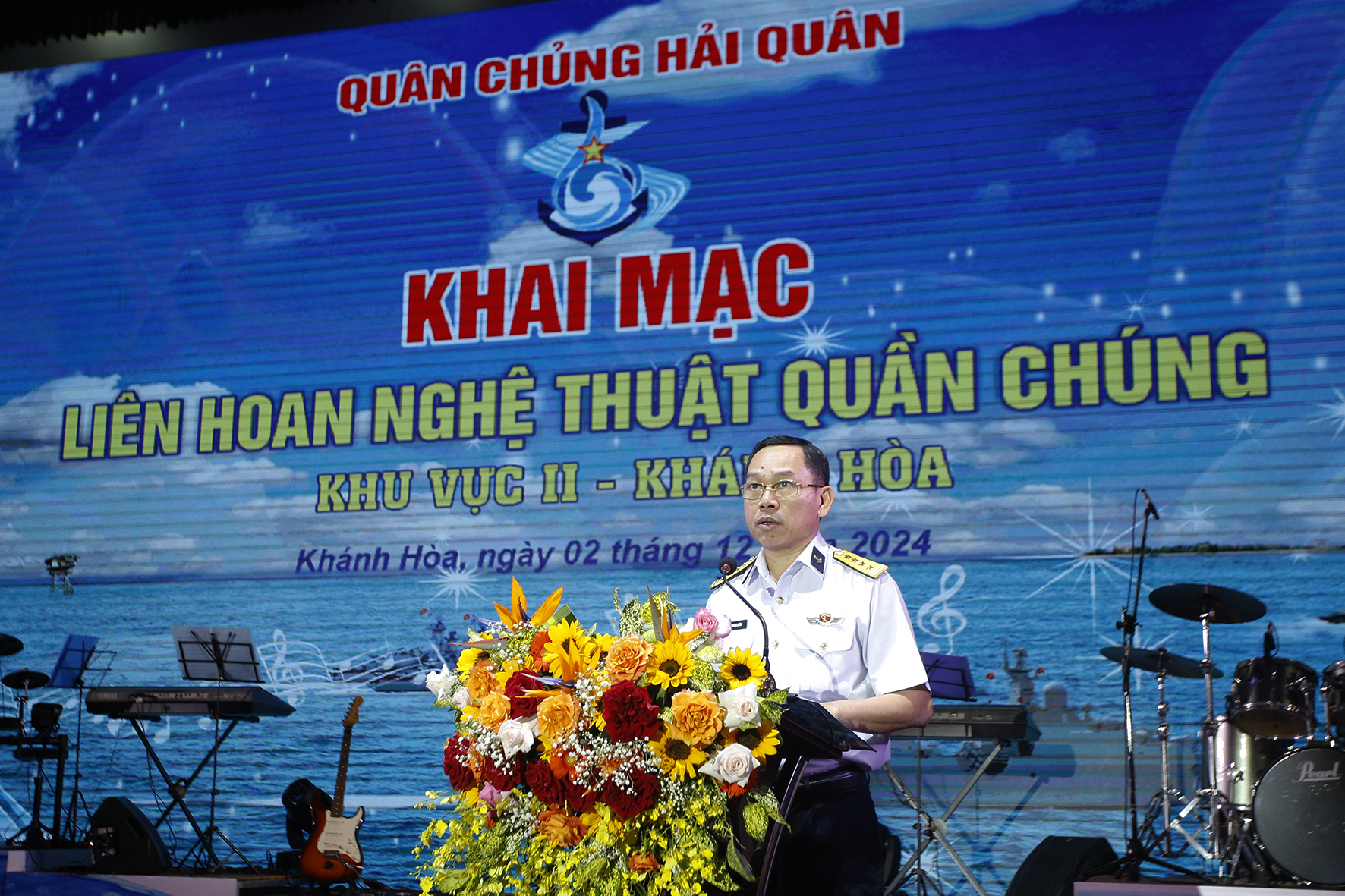 Quân chủng Hải quân khai mạc Liên hoan nghệ thuật quần chúng năm 2024, khu vực II
