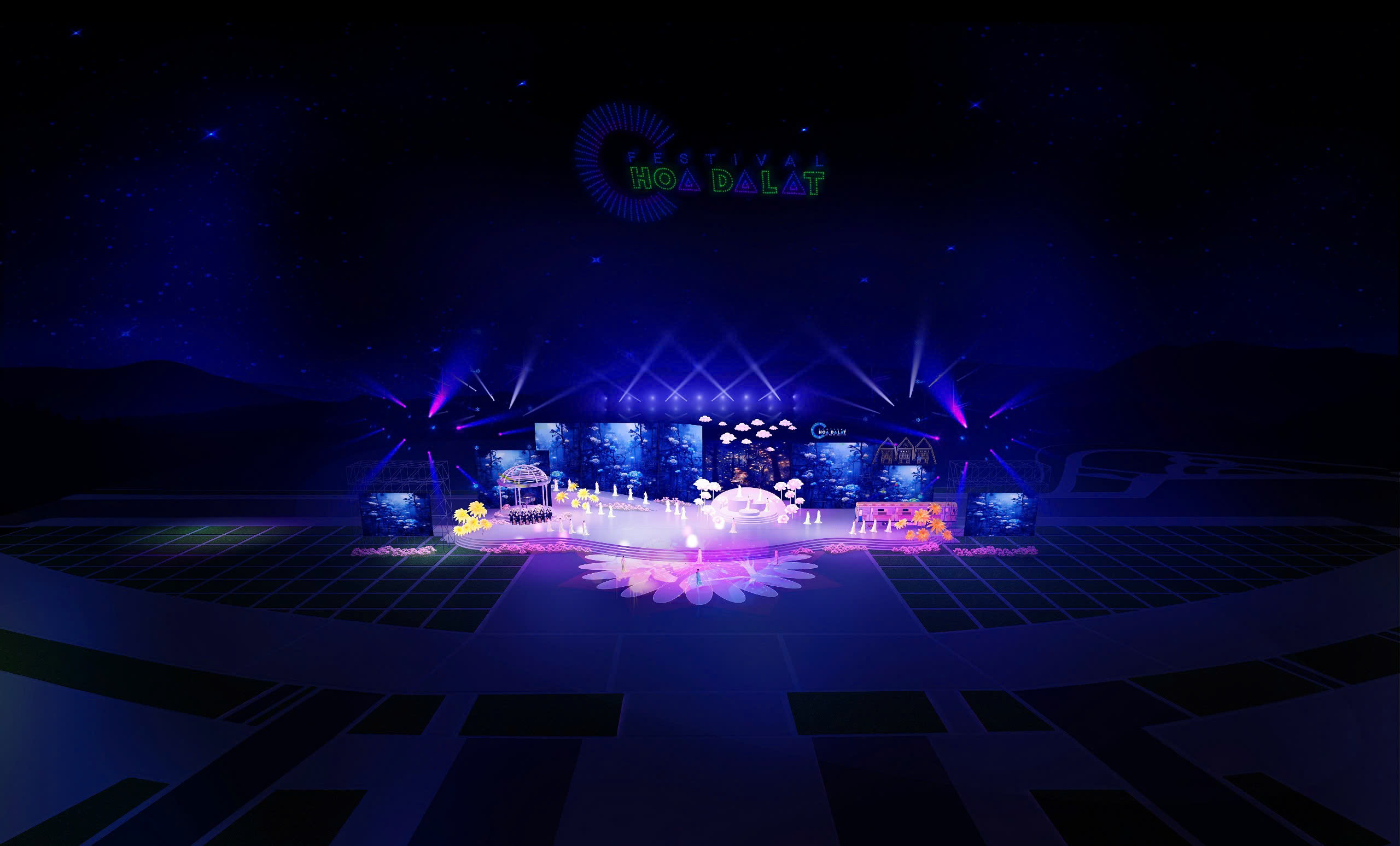Điểm nhấn ấn tượng tại Lễ khai mạc Festival Hoa Đà Lạt 2024