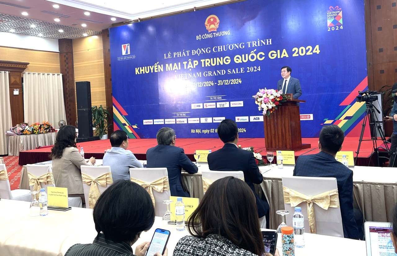 Phát động Chương trình “Khuyến mại tập trung quốc gia 2024 - Vietnam Grand Sale 2024”