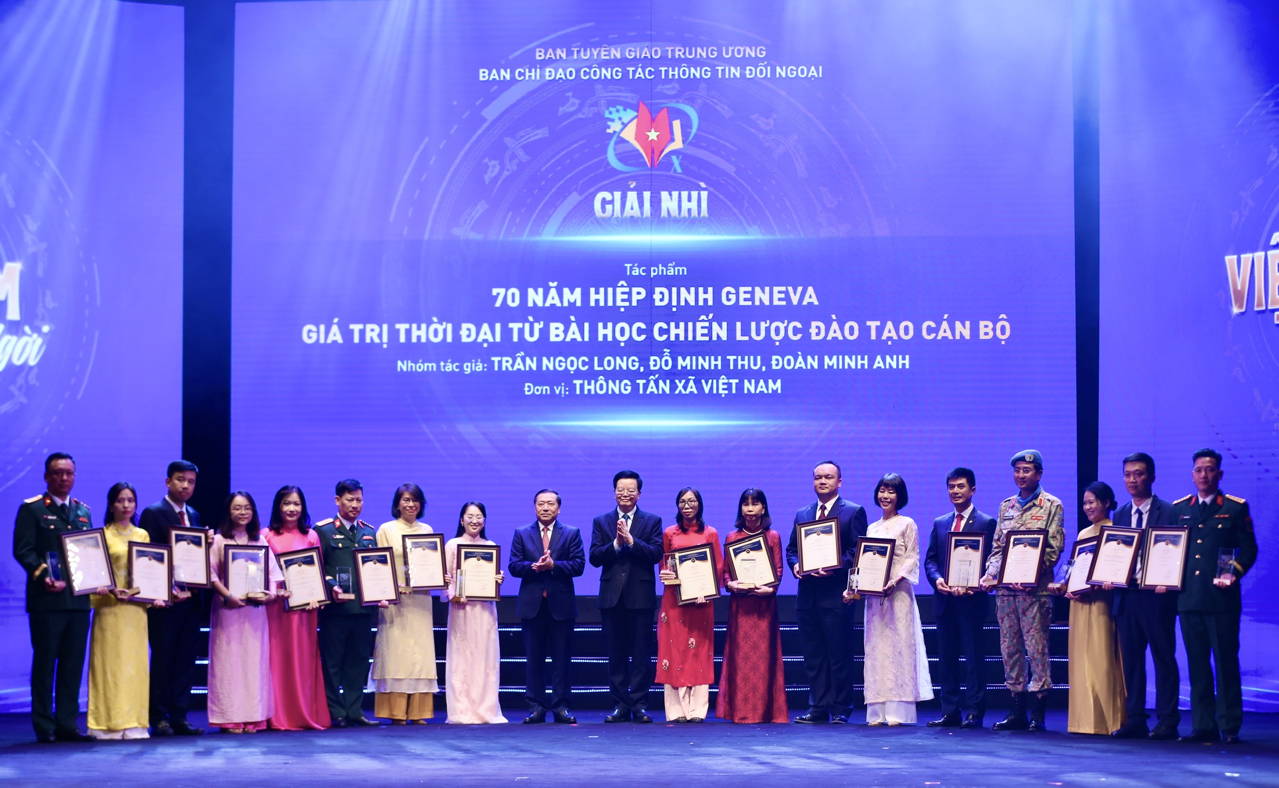 Báo điện tử Đảng Cộng sản Việt Nam giành giải Nhì giải thưởng toàn quốc về thông tin đối ngoại