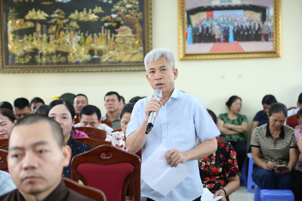 Quảng Ninh Đổi mới hoạt động tiếp xúc cử tri