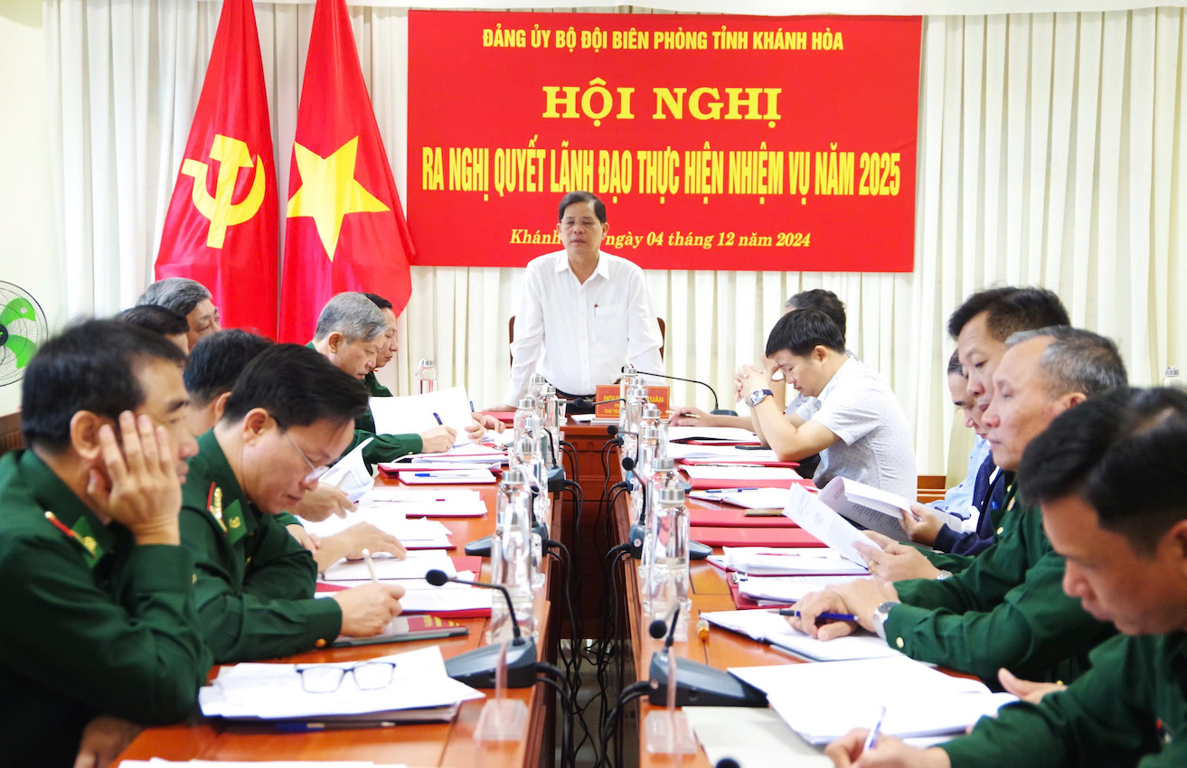 Khánh Hoà quyết tâm thực hiện thắng lợi công tác Biên phòng năm 2025