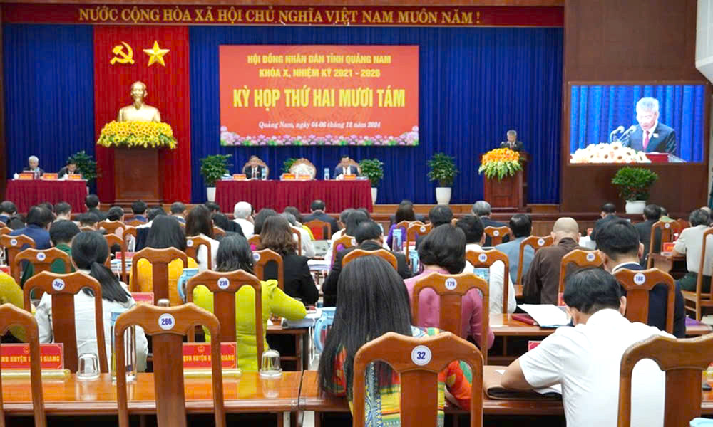 Quảng Nam 14 17 chỉ tiêu ước đạt và vượt Nghị quyết HĐND tỉnh