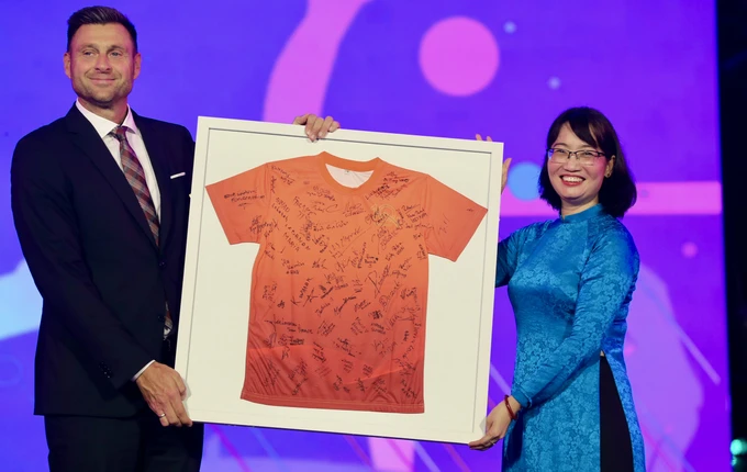 Khai mạc Giải vô địch Teqball thế giới năm 2024 tại TP Hồ Chí Minh