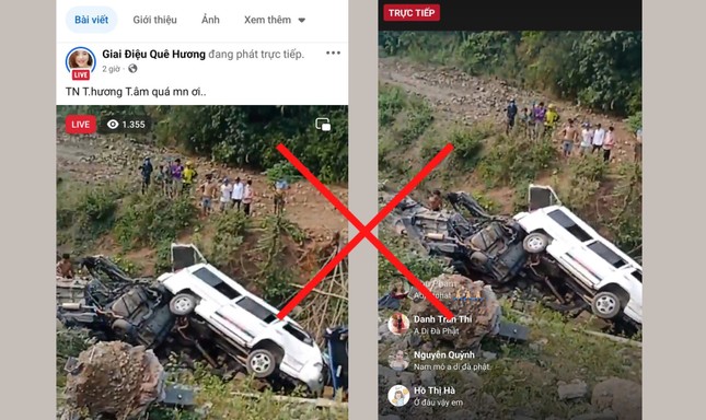 Thông tin tai nạn liên hoàn ở quốc lộ 9 trên mạng xã hội là không đúng