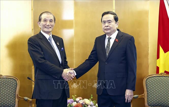 Chủ tịch Quốc hội Trần Thanh Mẫn tiếp Chủ tịch Hội đồng quản trị Tập đoàn Tokyu