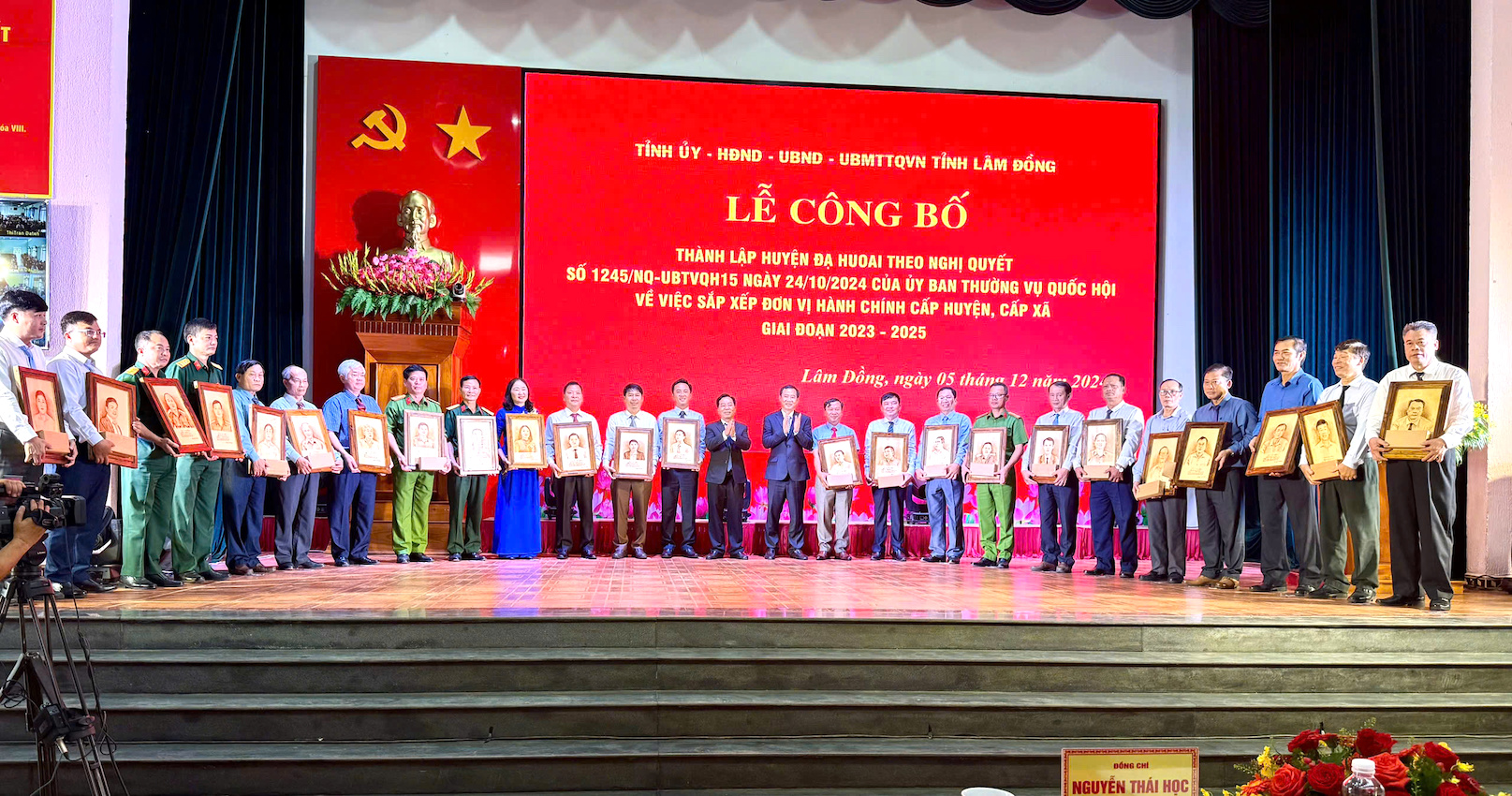 Lâm Đồng sáp nhận 3 huyện phía thành huyện Đạ Huoai