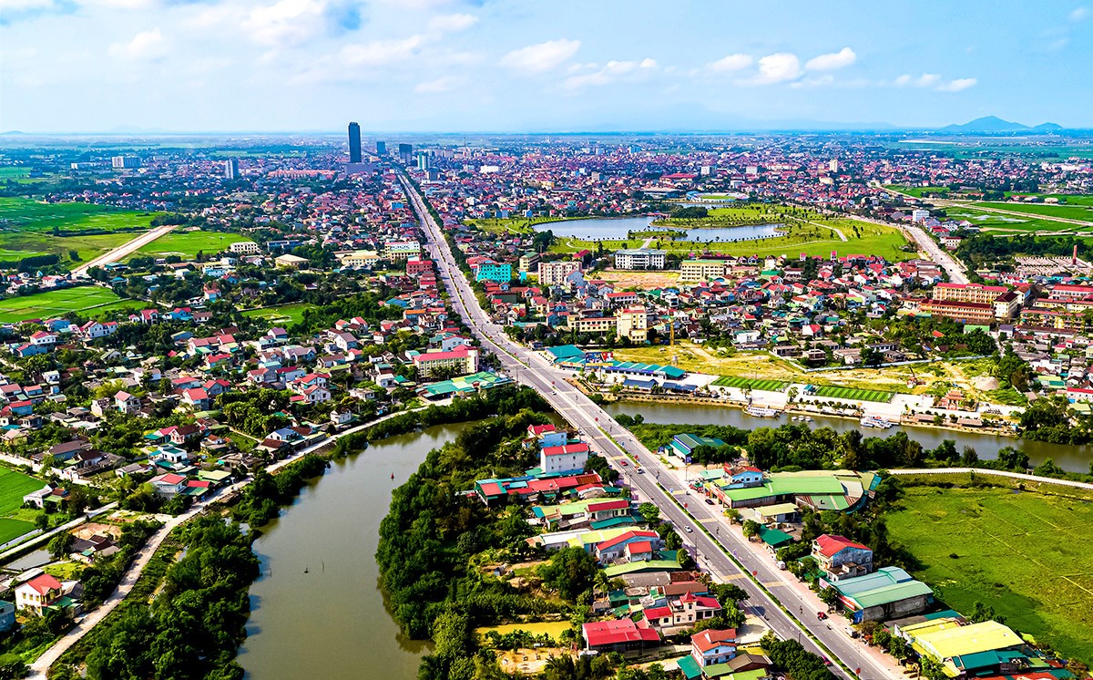 Thành phố Hà Tĩnh mở rộng đạt tiêu chí đô thị loại II