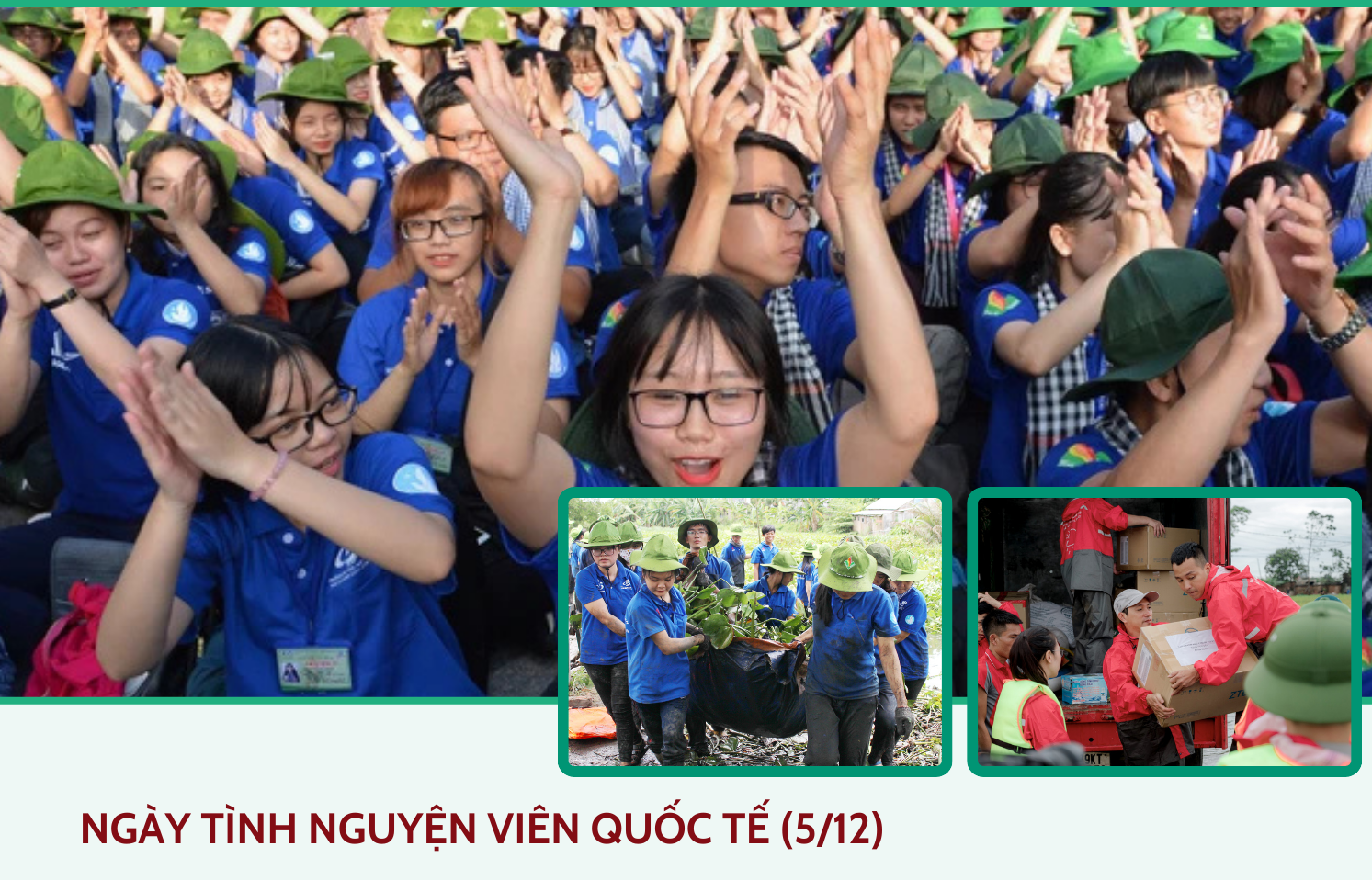 [Infographic] Ngày Tình nguyện viên quốc tế Những con số ấn tượng từ sức mạnh cộng đồng