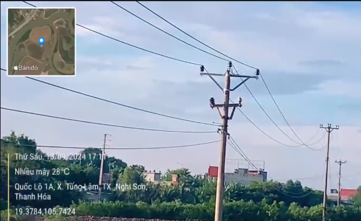 Công an Thị xã Nghi Sơn phản hồi về sự cố bị điện giật khi đi câu cá