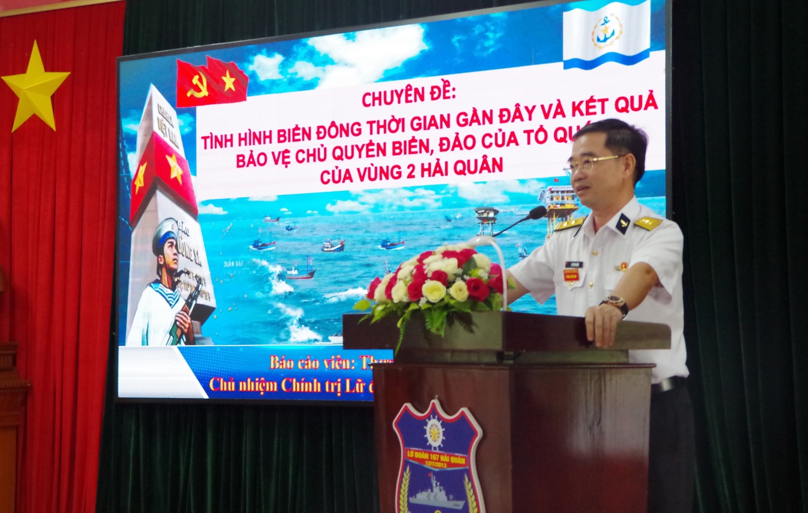 Lữ đoàn 167 tổ chức tuyên truyền biển, đảo