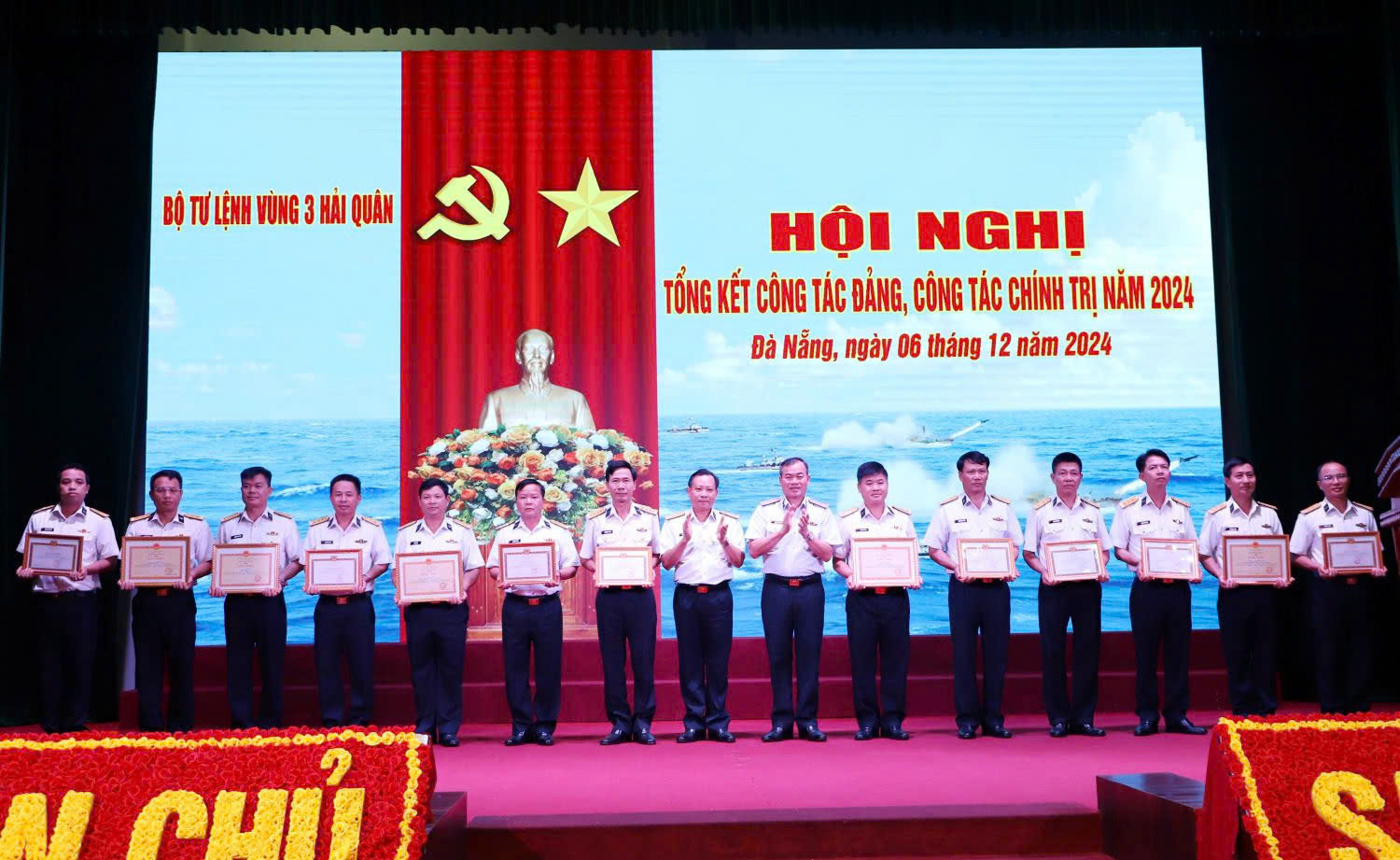 Vùng 3 Hải quân triển khai hoạt động công tác đảng, công tác chính trị toàn diện, hiệu quả