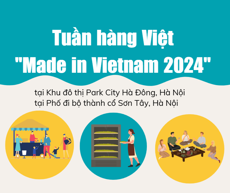 [Infographic] Tuần hàng Việt Made in Vietnam 2024