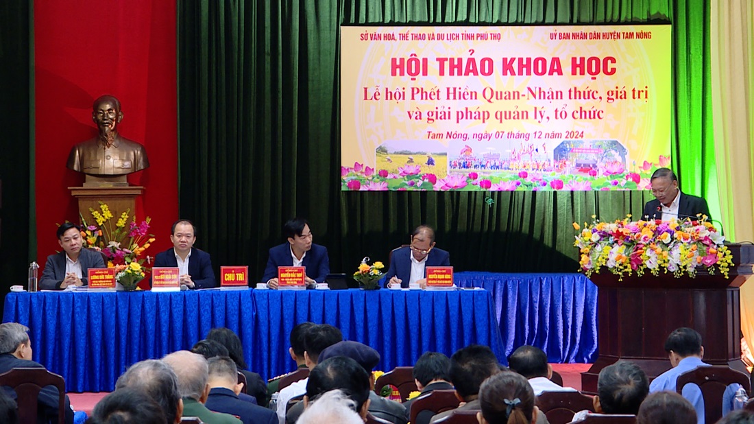 Hội thảo khoa học Lễ hội Phết Hiền Quan