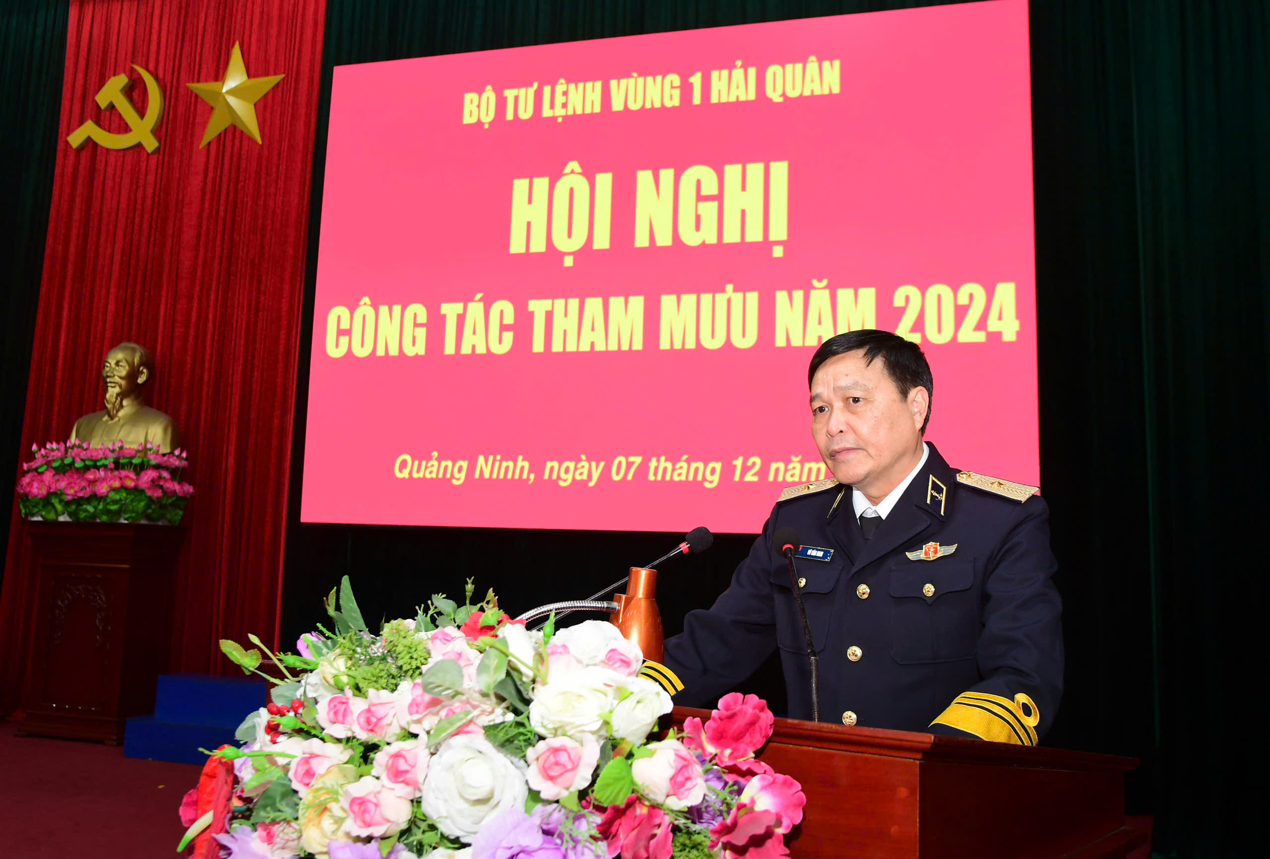 Vùng 1 Hải quân hoàn thành tốt công tác tham mưu