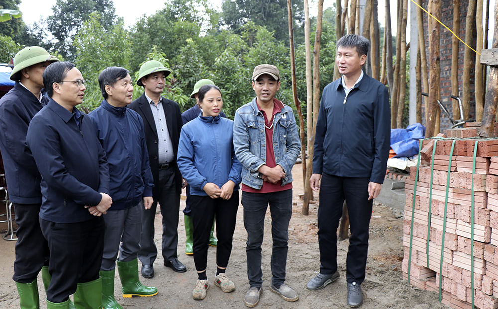 Tạo điều kiện thuận lợi nhất cho người dân vùng thiên tai sớm ổn định cuộc sống