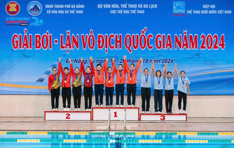 Lần đầu tiên Việt Nam tổ chức lễ vinh danh và trao giải Vietnam Aquatics Awards 2024