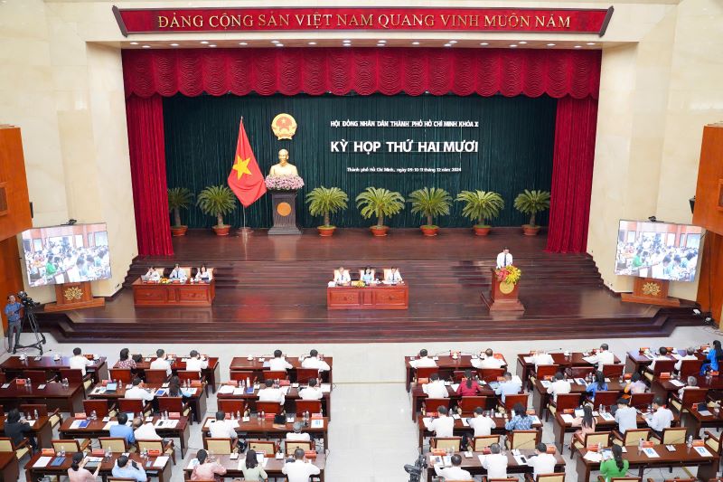 Kỳ họp thứ 20 HĐND TP Hồ Chí Minh khoá X xem xét, cho ý kiến và quyết định nhiều nội dung quan trọng