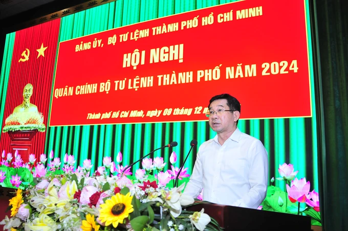 Lực lượng vũ trang Thành phố hoàn thành tốt các chỉ tiêu, nhiệm vụ năm 2024