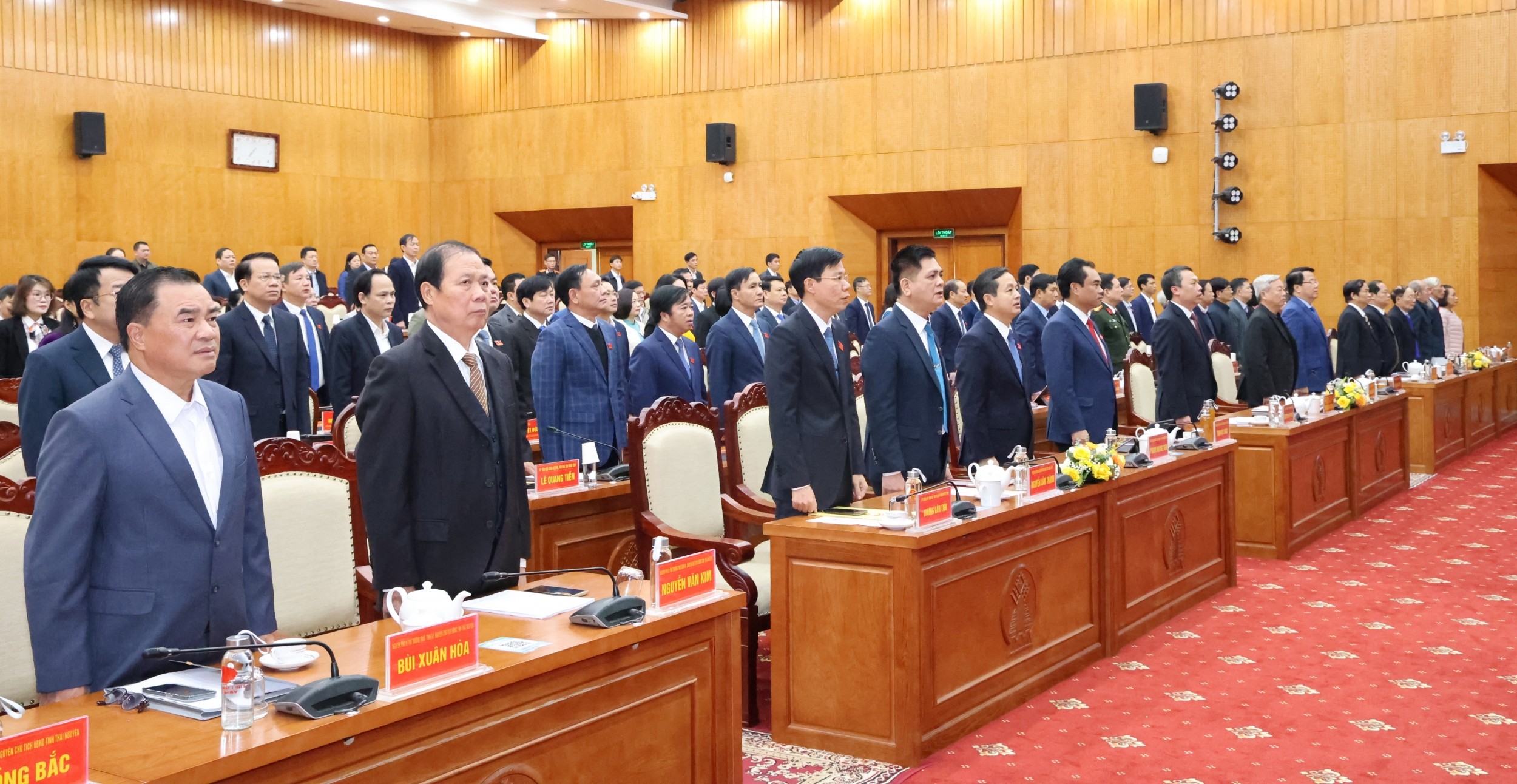 Khai mạc Kỳ họp thứ hai mươi ba, Hội đồng nhân dân tỉnh Thái Nguyên khóa XIV