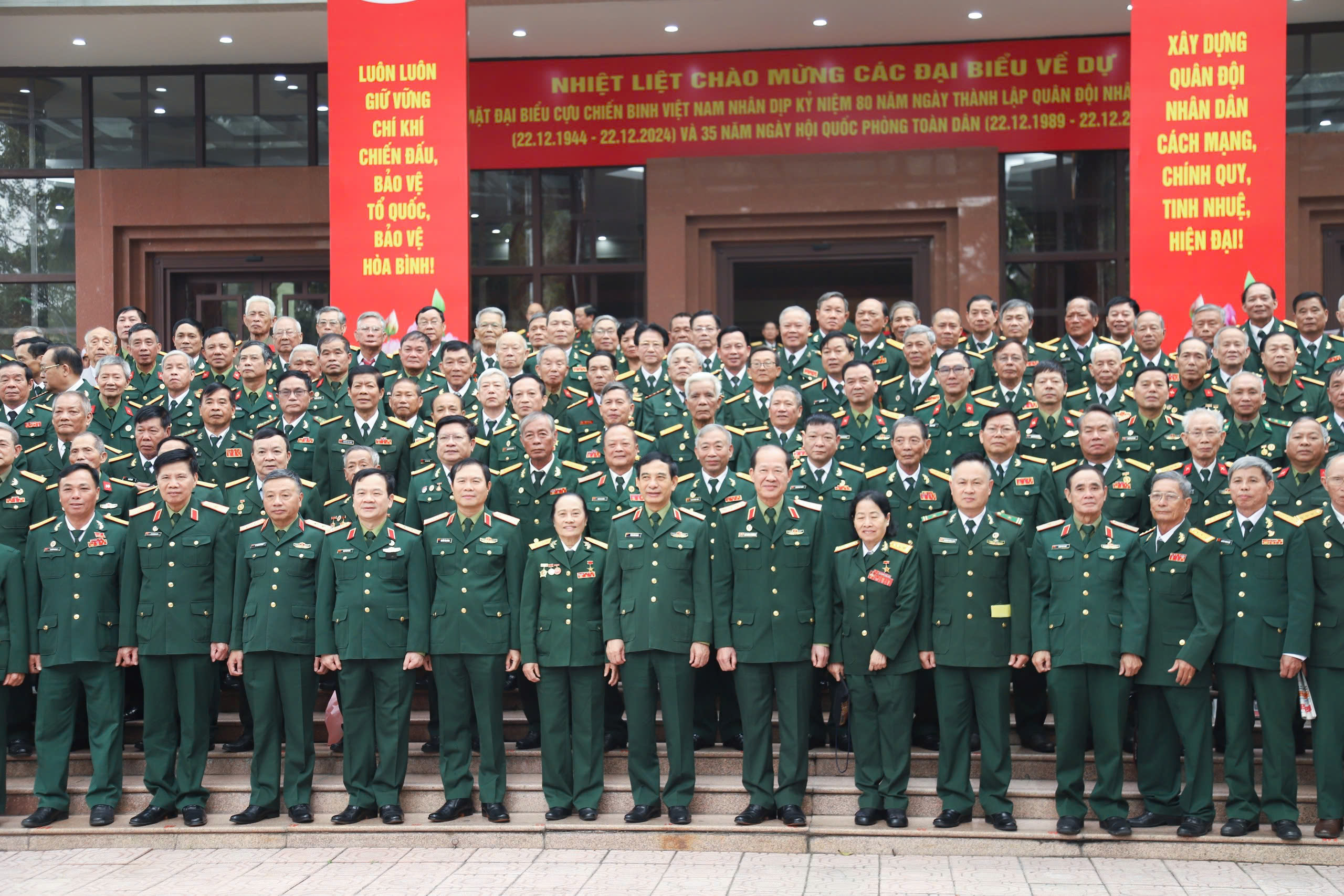 Quân ủy Trung ương, Bộ Quốc phòng gặp mặt đại biểu cựu chiến binh Việt Nam