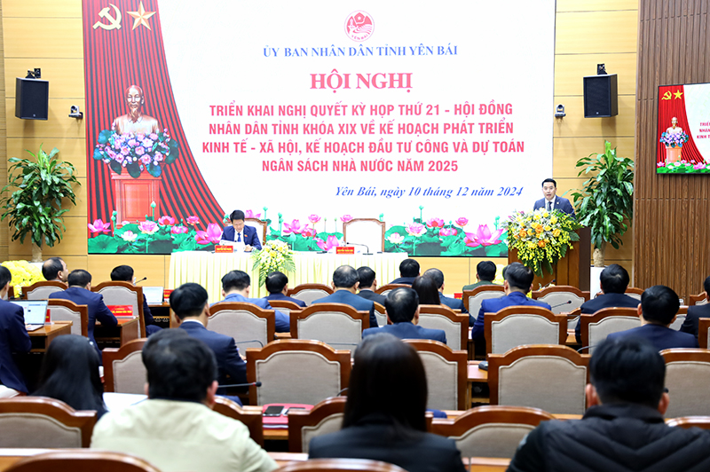 Yên Bái Triển khai kế hoạch phát triển kinh tế - xã hội năm 2025