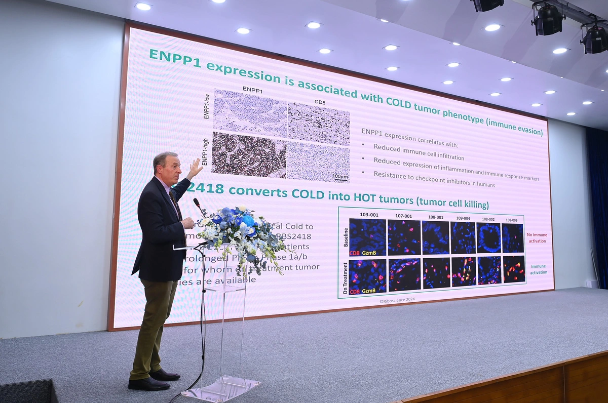 Công bố thử nghiệm thuốc miễn dịch đường uống điều trị ung thư của Mỹ tại Việt Nam