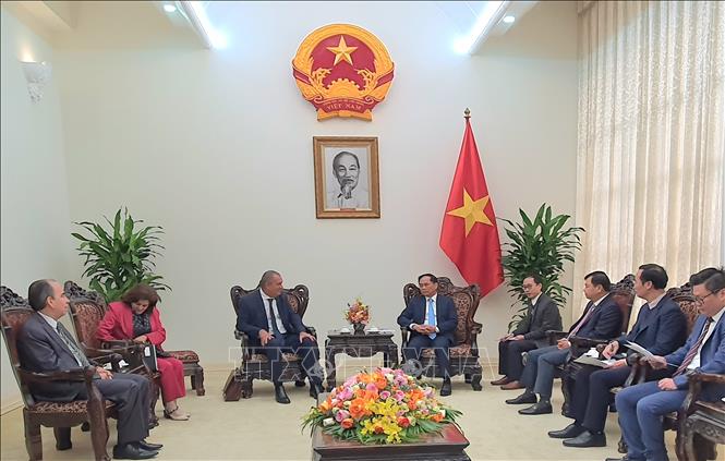 Phó Thủ tướng Bùi Thanh Sơn tiếp Bộ trưởng Bộ Nông nghiệp Cuba