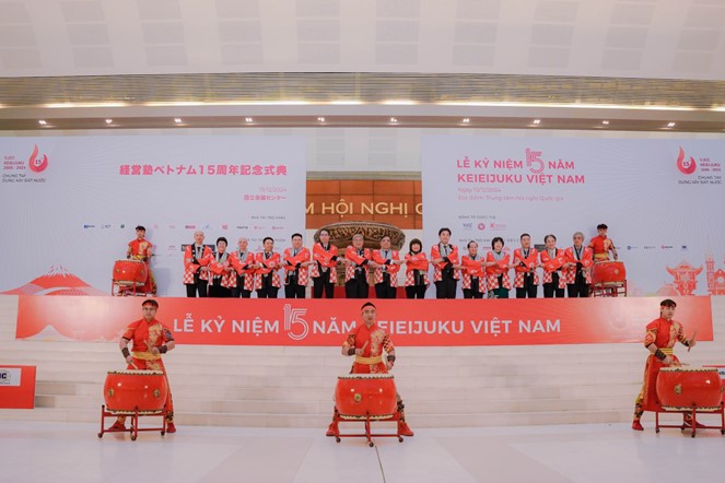 Kỷ niệm 15 năm Chương trình đào tạo doanh nhân - Keieijuku Việt Nam