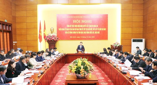 Bắc Ninh giảm 293 đầu mối, gần 330 lãnh đạo quản lý sau sáp nhập và giải thể