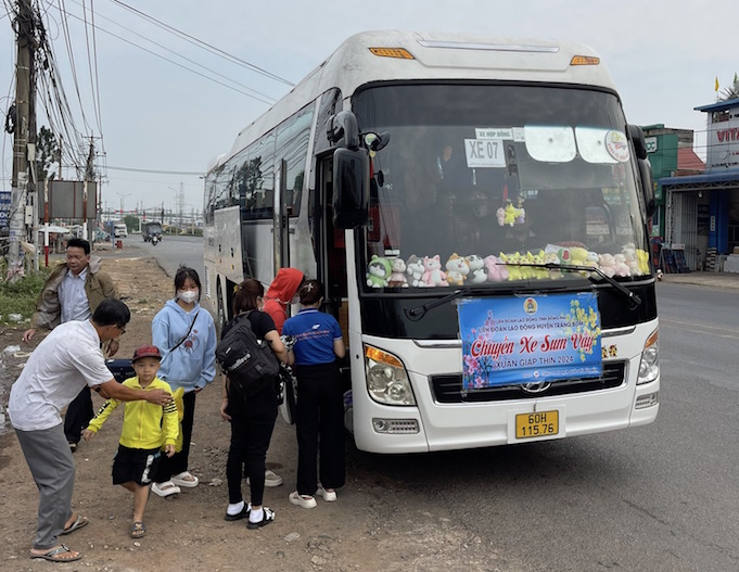 Trên 700 ngàn lượt đoàn viên, người lao động Đồng Nai sẽ được chăm lo Tết