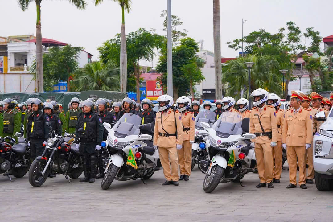 Hải Phòng Ra quân cao điểm tấn công, trấn áp tội phạm dịp Tết Nguyên đán Ất Tỵ 2025
