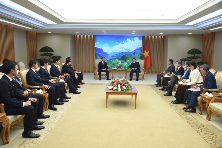 Thủ tướng Phạm Minh Chính tiếp Thống đốc tỉnh Yamaguchi Nhật Bản
